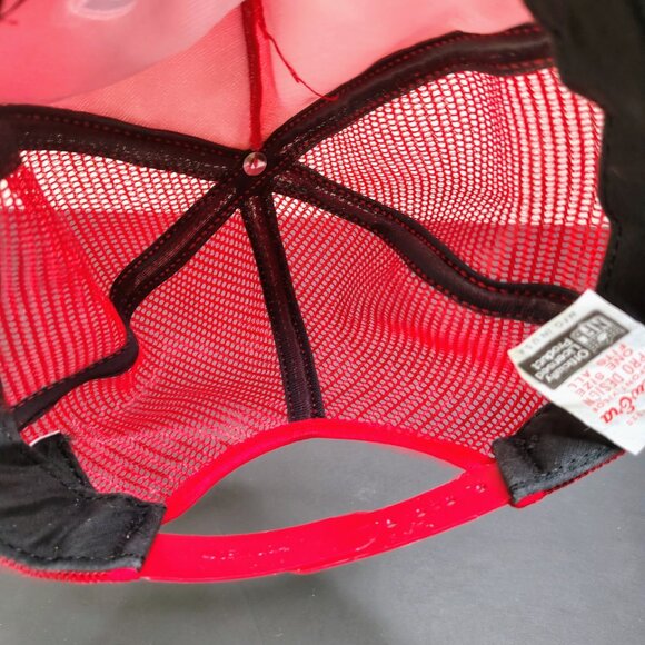 Vintage Super Bowl XXII New Era Hat Cap Snap Back Mesh Trucker Football NFL Mens - Picture 9 of 12